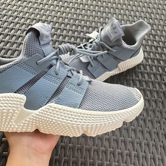 Adidas Prophere J Raw Grey Kid's Athletic Shoes AQ1766 Size 6
