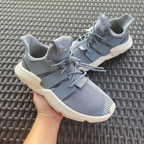 Adidas Prophere J Raw Grey Kid's Athletic Shoes AQ1766 Size 6