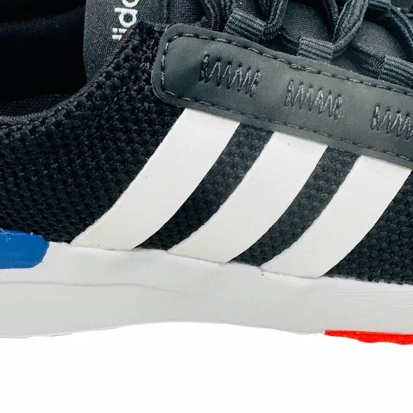 🤩Adidas Racer TR211 Slip On Running 5K Baby Shoes Toddler Sneaker H04229 Black