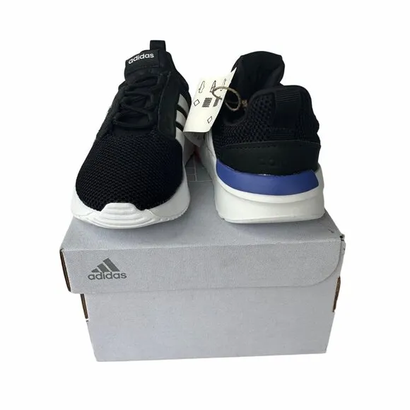 🤩Adidas Racer TR211 Slip On Running 5K Baby Shoes Toddler Sneaker H04229 Black