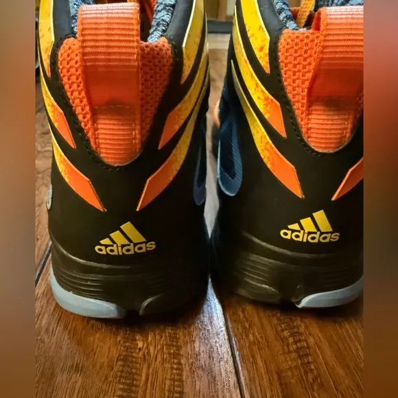 Adidas RARE Pack 93‎ Crazy Fast Basketball Shoes Men Sz 14 High Tops Blue Orange