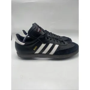 adidas Samba OG Men Size 12 Black Leather Low Top Classic Soccer Shoes 3758