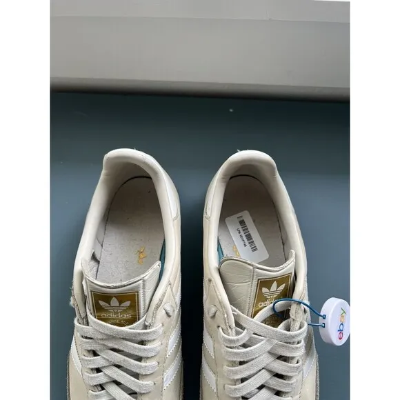 Adidas Shoes - 2017 Samba Low OG Vintage White - Sz 9.5 Mens - Gum Beige Brown