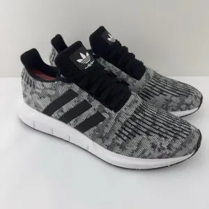 Adidas Swift Run Black White Knit Men's Size 13 Sneakers EE4442