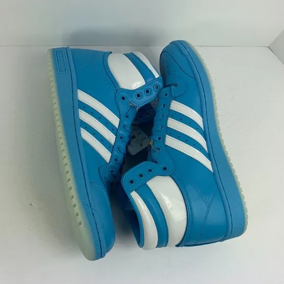 Adidas Top Ten Hi Shoes Sky Rush Blue White GW1616 Men's Multi Size 9, 11 NEW