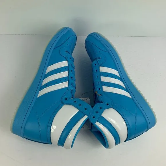 Adidas Top Ten Hi Shoes Sky Rush Blue White GW1616 Men's Multi Size 9, 11 NEW