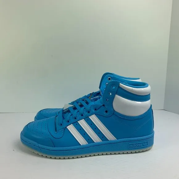 Adidas Top Ten Hi Shoes Sky Rush Blue White GW1616 Men's Multi Size 9, 11 NEW