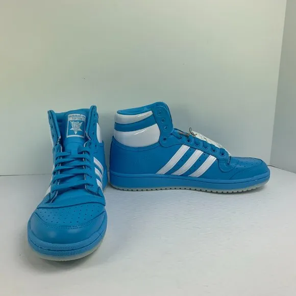 Adidas Top Ten Hi Shoes Sky Rush Blue White GW1616 Men's Multi Size 9, 11 NEW