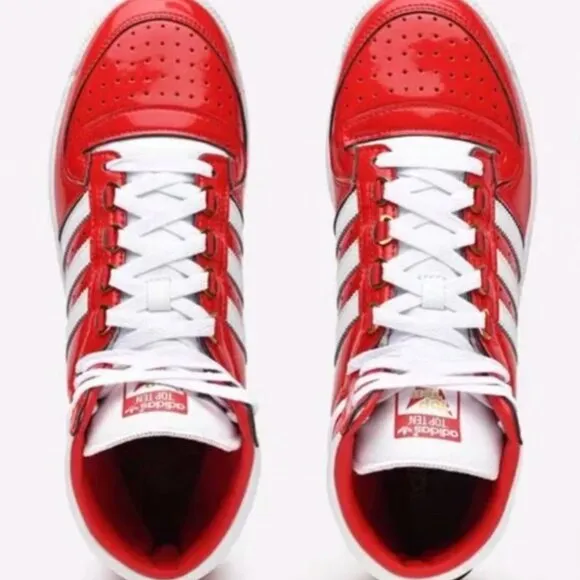 Adidas Top Ten RB &quot;Better Scarlet&quot; Mens Sneakers Shoes Red 9.5 NWT