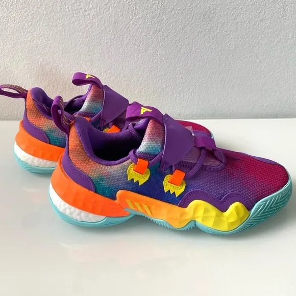 Adidas Trae Young Signature Series Tie Dye Basketball Shoes Men’s Size 9