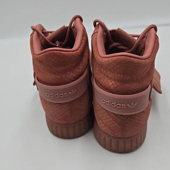 Adidas Tubular Invader Strap 'Raw Pink' Basketball Shoes Men's (Size: 9.5)