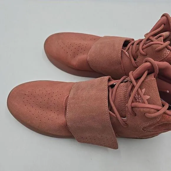 Adidas Tubular Invader Strap 'Raw Pink' Basketball Shoes Men's (Size: 9.5)
