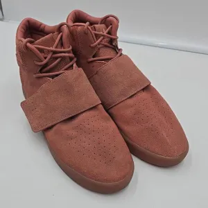 Adidas Tubular Invader Strap 'Raw Pink' Basketball Shoes Men's (Size: 9.5)