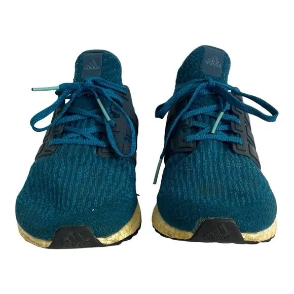 Adidas Ultraboost Mens 12 Sneakers Blue Continental Running Shoes PYA 046001