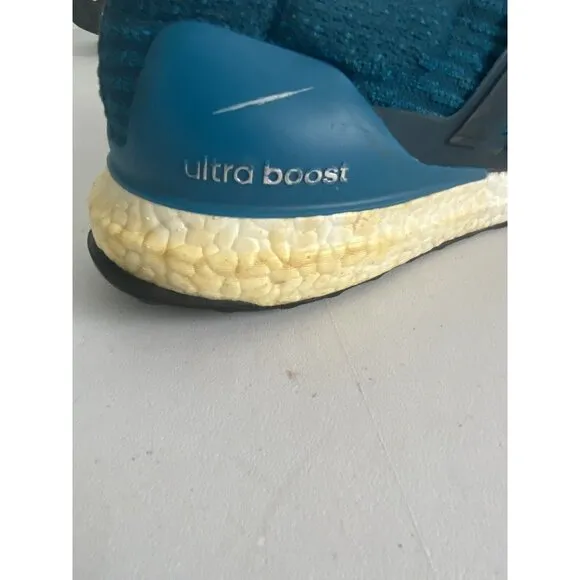 Adidas Ultraboost Mens 12 Sneakers Blue Continental Running Shoes PYA 046001