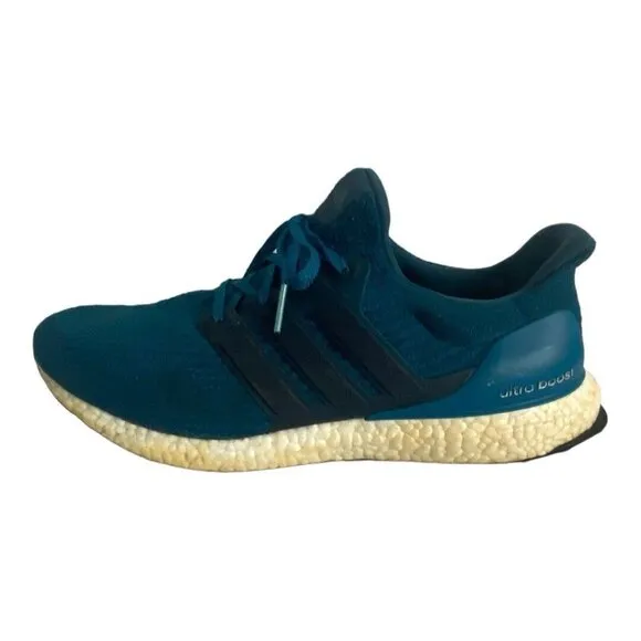 Adidas Ultraboost Mens 12 Sneakers Blue Continental Running Shoes PYA 046001