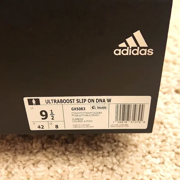 Adidas UltraBoost Slip On DNA Running Shoes size 9.5