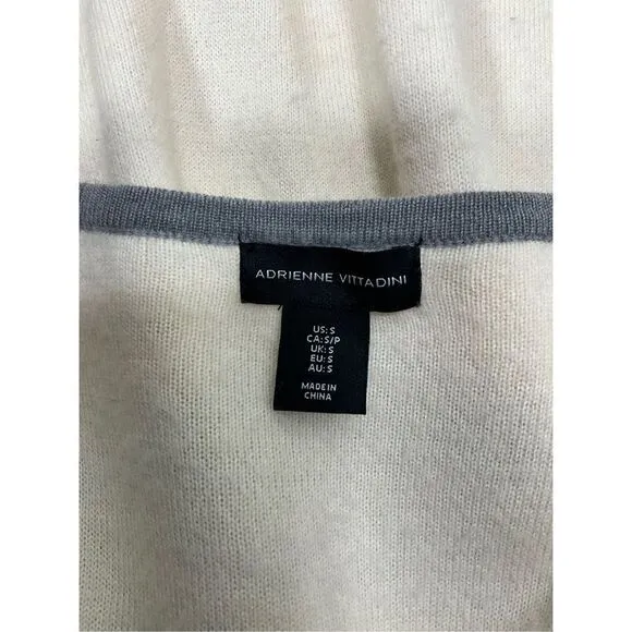 ADRIANNA VITTADINI Merino Wool Blend Cardigan Sweater