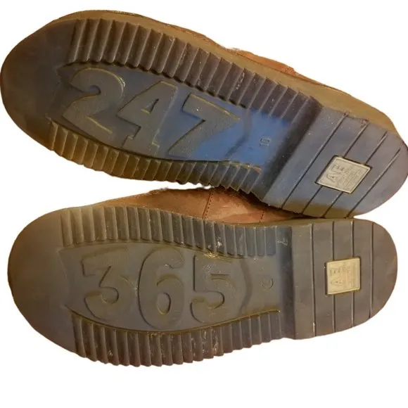 AE Outfitters | DrkBrown Leather Men's Woven Sandals | Style 1830-200 | Size: 10