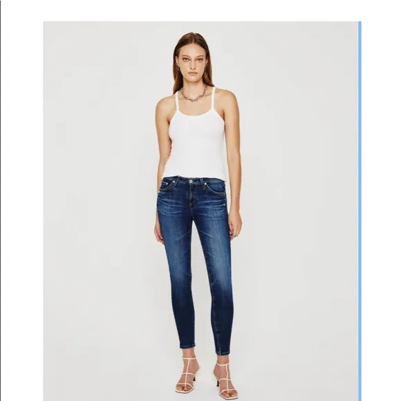 AG Adriano Goldschmied great, chic jeans. So cute with a great boot or high heel