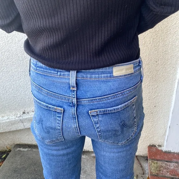 AG Adriano Goldschmied great, chic jeans. So cute with a great boot or high heel