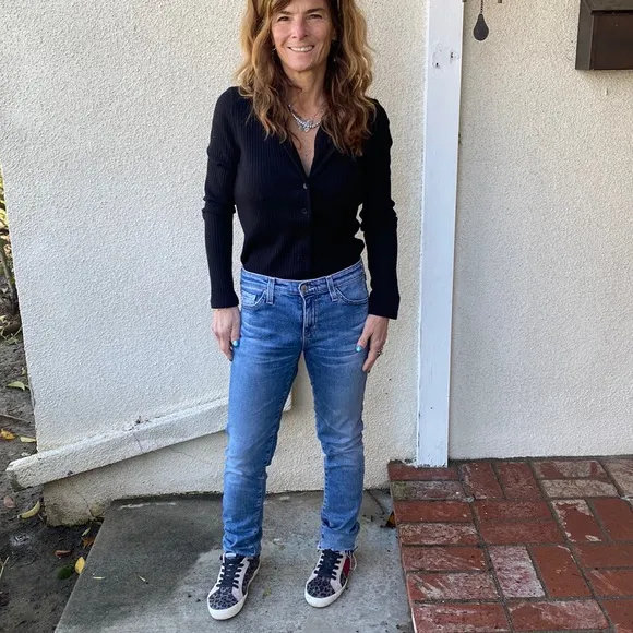 AG Adriano Goldschmied great, chic jeans. So cute with a great boot or high heel