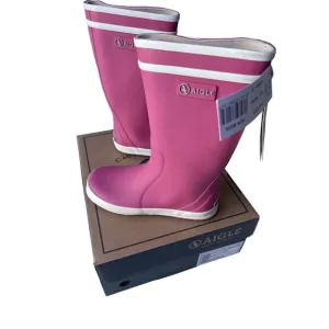 Aigle Lilly Pop New Rose Kids Size 10.5