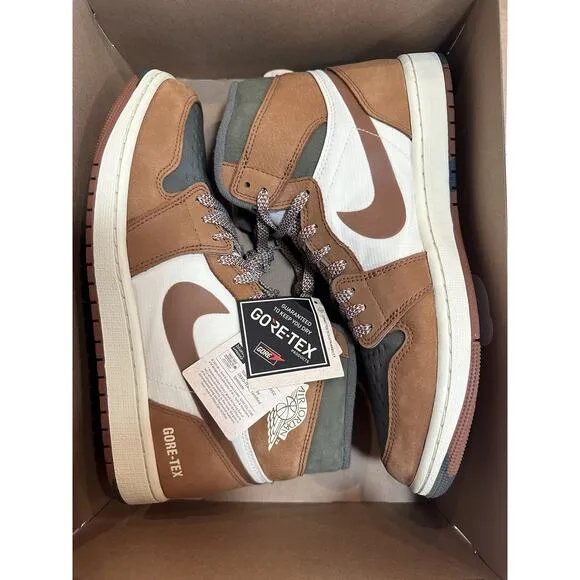 Air Jordan 1 High Element GORE-TEX ‘Legend Coffee’ Men’s Size 9.5 DB2889-102