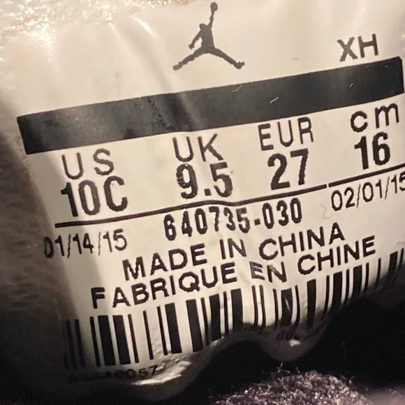 Air Jordan 1 Mid Retro Triple Black size 10c toddler shoes