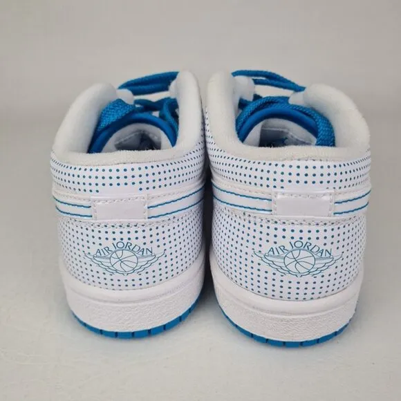 Air Jordan 1 Phat Low White Leather LITTLE KIDS Shoes