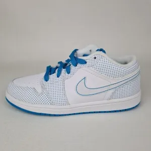 Air Jordan 1 Phat Low White Leather LITTLE KIDS Shoes
