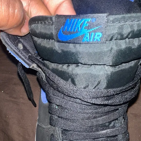 Air Jordan 1 Retro High OG Royal Reimagined fits ladies size 12
