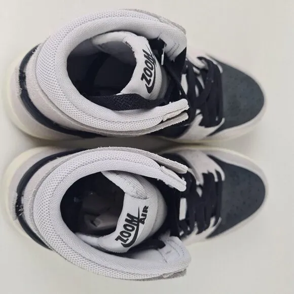 Air Jordan 1 Zoom CMFT 2 Women's Basketball Shoes Grey Black Size 6.5