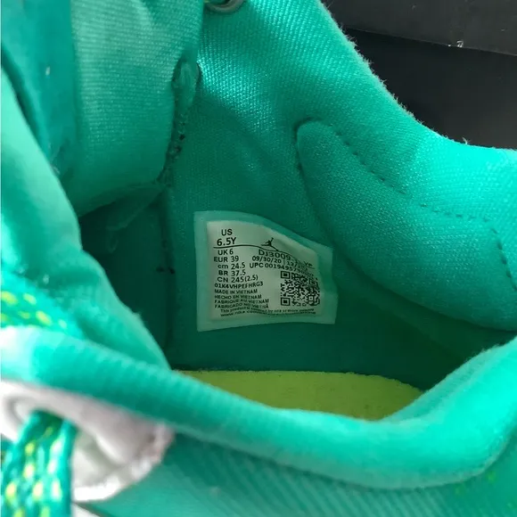 Air Jordan 35 Guo Aliun Kids Size 6.5y