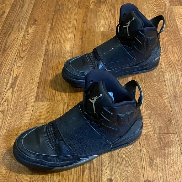 Air Jordan Son Of Mars BG ‘Black’ Shoes, Size: 7Y