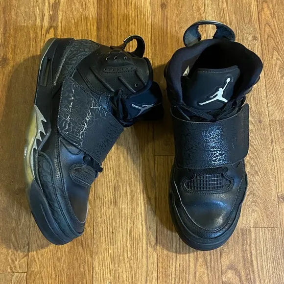 Air Jordan Son Of Mars BG ‘Black’ Shoes, Size: 7Y