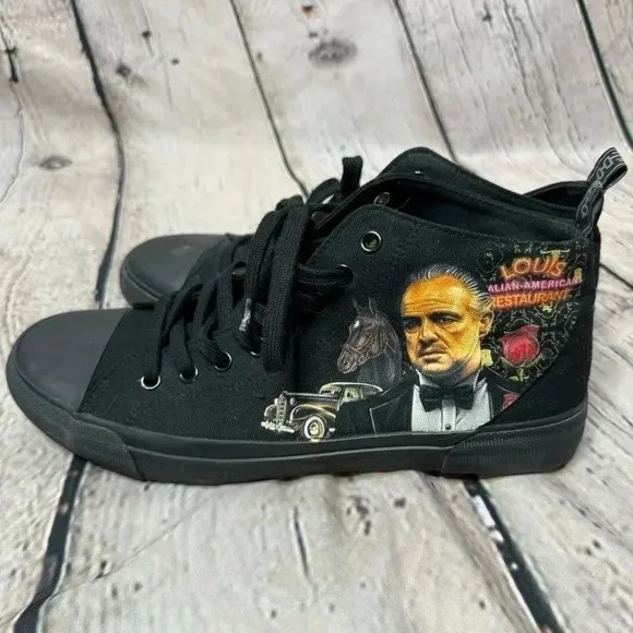 Akedo The Godfather Signature High Top Limited Edition Shoes Size US 10 50 years