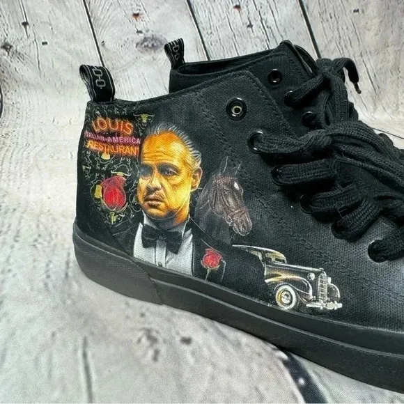 Akedo The Godfather Signature High Top Limited Edition Shoes Size US 10 50 years