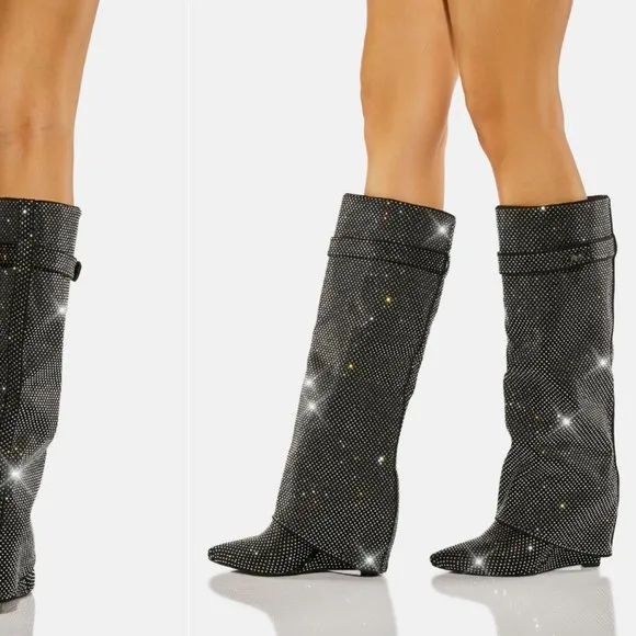 Akira Azalea Wang High Maintenance Wedge Boot