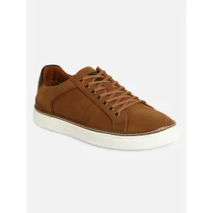 ALDO STROESCO220 Brown Lace Up Low Top Sneaker Shoes Size 9