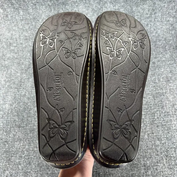 Alegria Keli Southwestern Romance Loafers Slip On Shoes Sz 40 US 10 Brown Floral