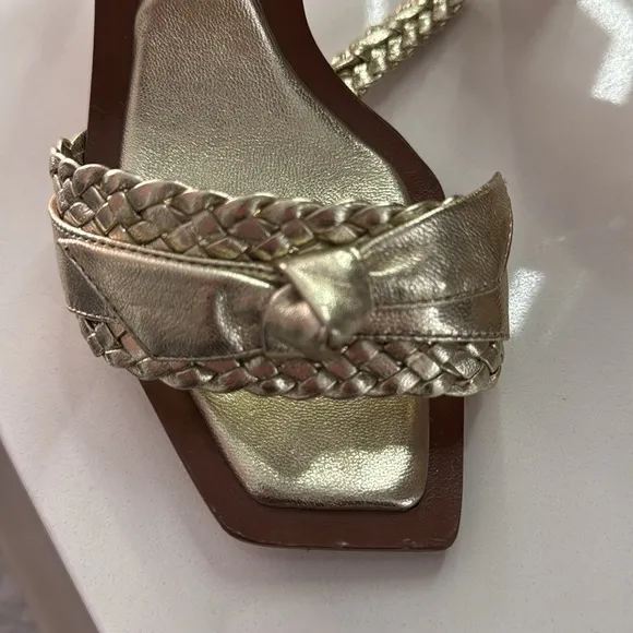 Alexandre Birman Clarita Woven Leather Sandal