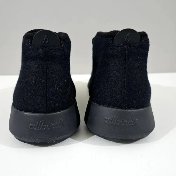 Allbirds Runner Up Mizzles High Top Sneaker Mens Shoe True Black Wool Size 11
