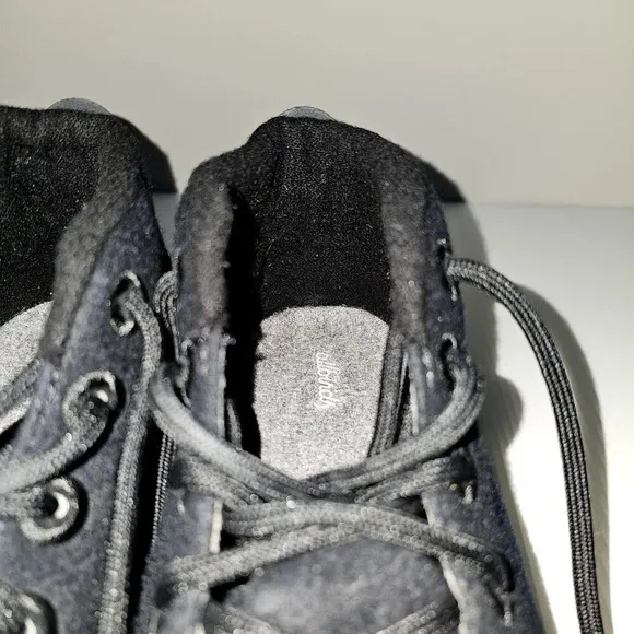 Allbirds Runner Up Mizzles High Top Sneaker Mens Shoe True Black Wool Size 11