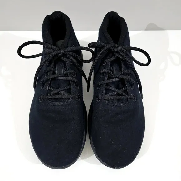 Allbirds Runner Up Mizzles High Top Sneaker Mens Shoe True Black Wool Size 11