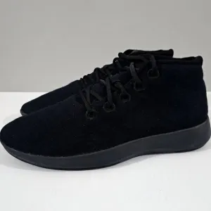 Allbirds Runner Up Mizzles High Top Sneaker Mens Shoe True Black Wool Size 11