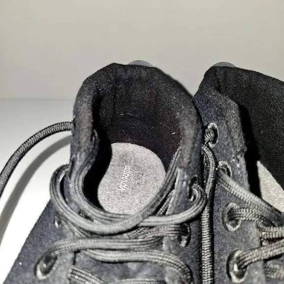 Allbirds Runner Up Mizzles High Top Sneaker Mens Shoe True Black Wool Size 11