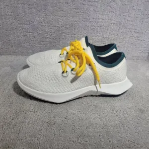 Allbirds Tree Dasher 2 Mens Size US 11 White Knit Low Top Running Sneakers Shoes