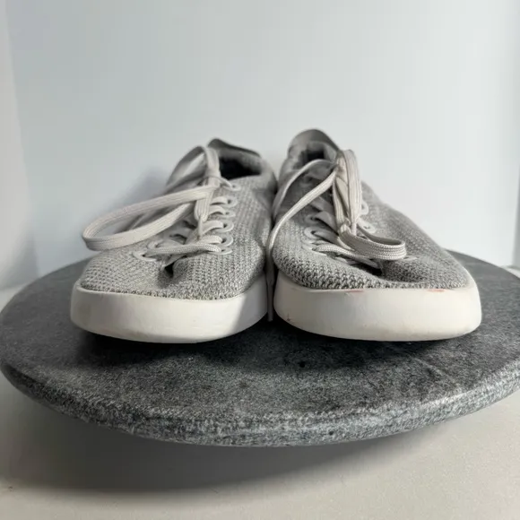 Allbirds Tree Piper Tennis Shoes Wool Grey White 10