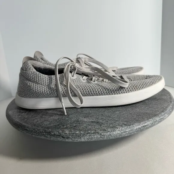 Allbirds Tree Piper Tennis Shoes Wool Grey White 10